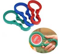 Décapsuleur Anti-glisse Ouvre Conserve Jar Bocal Ouvre-bouteille 2 Taille Universel - Couleur Aléatoire