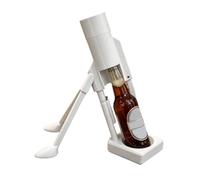 Décapsuleur automatique - Action à ressort poussoir, design de lancement de bouchon, mécanisme en acier inoxydable, matériel de bar professionnel, catégorie cuisine et salle à manger, outil élégant