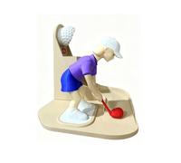 Décapsuleur automatique avec golf, décapsuleur sur le thème de la balle de golf, lanceur de bouchon de golf, décapsuleur de bière, lanceur et collectionneur (B)