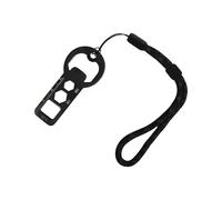 Décapsuleur avec cordon - Ouvre-bouteille portable en métal | Outil multifonction 4 en 1 avec cordon pour bière, soda, fête en plein air, camping, bar, restaurant, maison, cuisine, voiture, barman