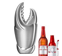 Décapsuleur de bière | Décapsuleur portable en forme de griffe de crabe - Ouvre-bouteille manuel en acier inoxydable - pour boissons, vin, jus, cuisine, bar, restaurant, fête, camping