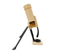 Décapsuleur de bière en forme de mortier - 51 mm - Ouverture mains libres par simple pression d'un bouton - Accessoire amusant - Décapsuleur lesté pour la maison, les fêtes et comme cadeau pour