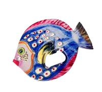 Décapsuleur de bière en forme de poisson, aimant de porte de garage, autocollant magnétique pour réfrigérateur, ouvre-bouteille de bière, aimants décoratifs de vacances pour portes métalliques de