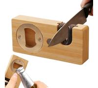 Décapsuleur de bière Gadget de boisson avec cutter et aiguiseur