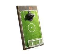 Décapsuleur de bière, stade de football de la coupe du monde, décapsuleur créatif en forme de terrain de football, décoration murale et accessoire de bar