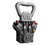 Décapsuleur de conception du moteur : extracteur de couvercle de bière manuel amusant pour hommes, serveurs, papas | Cadeau pour mariage, fête, camping, voyage, restaurant, cuisine, serveur