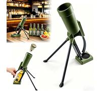 Décapsuleur de Mortier, 51 mm de Bière Décapsuleur de Bière Amusant, Mains Libres, Lanceur de Bouchons Tactiques, 330ML Beer Bottle Opener pour la Maison les Fêtes, Les Bars le bureau