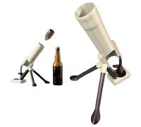 Décapsuleur de Mortier de Bière, 51 Mm, Décapsuleur de Bière Amusant, Mains Libres, épargnant,Lanceur de Bouchons Tactiques pour la Maison, les FêTes, les Bars, le Bureau, la Décoration (A)