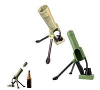 Décapsuleur de mortier de bière, 51 mm, décapsuleur de bière amusant, mains libres, lanceur de bouchons tactiques pour 300 ml-355 ml de bière la maison, les fêtes, les bars, le bureau, la décoration