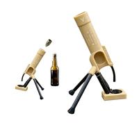 Décapsuleur de mortier de bière, lanceur de capsules robuste de 51 mm, ouvre-bouteille tactique mains libres, ouvre-bière de style militaire pour bar, bureau, décoration militaire, cadeaux pour homme