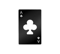 Décapsuleur de poker en acier inoxydable antirouille fin | Décapsuleur pour bière en forme de carte de poker pour maison, bar, bar, restaurant, club, parc, mariage, anniversaire