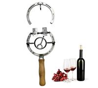 Décapsuleur de vin en fer à cheval avec design en fer à cheval pour décoration occidentale, tire-bouchon style rustique, pour maison, bar, cuisine, garage, grotte pour homme et cadeau de maison