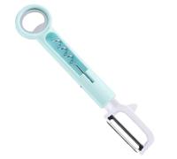 Décapsuleur de vin - Tire-bouchon ergonomique avec manipulation facile - Accessoire d'éplucheur de pommes de terre - Pour voyage, camping, pique-nique, barbecue, restaurant, cadeau pour femmes, hommes