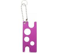 Décapsuleur d'orifice en métal violet pour huile essentielle et décapsuleur en métal et 123456r pour boules et bouchons, décapsuleurs de bar et outils de vin