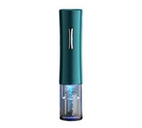 Décapsuleur électrique avec coupe-capsule, tire-bouchon, accessoires de vin, ouvre-bouteille automatique intelligent, appareil de cuisine (vert)