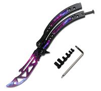 Décapsuleur en acier inoxydable pour bouteille de bière, outil multifonction cadeau pour les amis et la famille (violet)