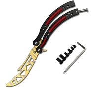 Décapsuleur en acier inoxydable pour bouteille de bière, outil multifonction cadeau pour les amis et la famille (doré)