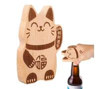Décapsuleur en bois pour chat | Ouvre-bouteilles en bois pour animaux et chats | Fun Bar Accessories Ouvre-bouteilles de jus Ouvre-bouteille pour homme