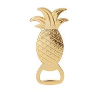 Décapsuleur en forme d'ananas doré - Outil de fête de mariage - Cadeau de fête de mariage - Porte-verres à vin sous armoire - Support de verre à vin sous l'armoire