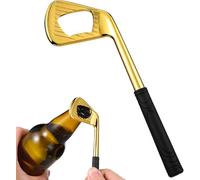 Décapsuleur en forme de club de golf, décapsuleur de bière fantaisie portable pour la maison, le pub, le bar en plein air, cadeaux de bricolage pour les amateurs de golf