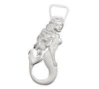 Décapsuleur en forme de sirène - Outil de bar à bière amusant - Décapsuleur de bière en forme de sirène - Décapsuleur de bouteille de décoration de réfrigérateur - Décapsuleur pour la maison, le