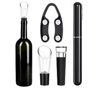 Décapsuleur en forme de stylo | Pompe à vin Tire-bouchon avec déboucheur | Tire-bouchon de voyage pour les voyages, bar, cuisine, maison, restaurant, cadeau