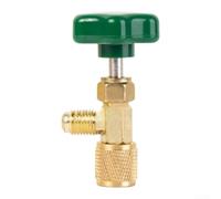 Décapsuleur en laiton pour systèmes de refroidissement e valve 6,35 mm - Outil multifonction - Construction en alliage vert - Design compact de 70 mm (7002)