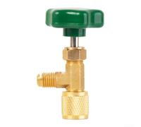 Décapsuleur en laiton pour systèmes de refroidissement e valve 6,35 mm - Outil multifonction - Construction en alliage vert - Design compact de 70 mm (7001)