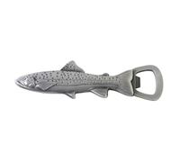 Décapsuleur ergonomique en acier inoxydable pour bouteille de bière et poisson, facile à nettoyer, convient pour diverses bouteilles, outil de camping