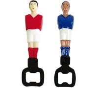 Décapsuleur Joueur de Babyfoot Couleur Rouge ou Bleu Modèle Compact et Original Accessoire Apéro Fun et Design