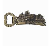 Décapsuleur magnétique 3D pour réfrigérateur Colisée de Rome, Italie, décoration de la maison et de la cuisine, autocollant magnétique pour réfrigérateur, décapsuleur, cadeau souvenir de voyage
