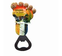 Décapsuleur magnétique 3D pour réfrigérateur - Rédempteur de Rio de Janeiro - Souvenir du Brésil - Décoration de la maison et de la cuisine