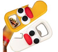 Décapsuleur magnétique, décapsuleur de réfrigérateur de dessin animé, accessoire de cuisine multifonctionnel, outil d'ouverture de canettes pour camping, restaurant, fêtes, pique-nique