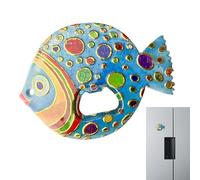 Décapsuleur Magnétique En Forme De Poisson - Aimants De Réfrigérateur Polyvalents | Décapsuleur Magnétique Décoratif Pour Réfrigérateur, Panneau Magnétique, Décapsuleur Manuel Amusant, Cadeau De Noël