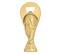 Décapsuleur magnétique officiel de la Coupe du Monde de la FIFA 2026 - Trophée d'or 2,5D - Article de collection intemporel - Idéal pour les réfrigérateurs, les refroidisseurs métalliques ou toute
