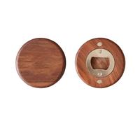 Décapsuleur magnétique personnalisé avec photo/texte, décapsuleur en bois personnalisé en forme de cœur/rond pour réfrigérateur, maison