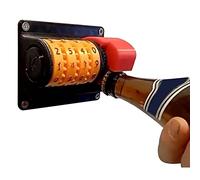 Décapsuleur manuel créatif - Tire-bouchon mural - Comptoir de bière - Avec décapsuleur - Compteur