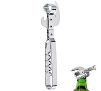 Décapsuleur manuel en acier inoxydable - Portable - Anti-rouille - Pour personnes âgées, cuisine, bar, anniversaire, fête des pères, maison, réfrigérateur, nourriture, boisson,