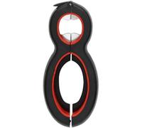 Décapsuleur manuel multifonction 6 en 1 - Antidérapant, portable (pour les mains faibles, les personnes âgées, l'arthrite, faible résistance)