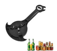 Décapsuleur multi-bouteilles - Ouvre-bocal de bière, ouvre-pot de vernis à ongles - Ouvre les canettes pop-up, les bouteilles de bière, les canettes de soda, ouvre-couvercle sans effort pour la