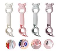 Décapsuleur multifonction 4 en 1, 4 décapsuleurs de bière universels, décapsuleurs classiques 4 en 1 pour bocaux de gelée, bouteilles de bière, canettes, boîtes