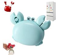 Décapsuleur multifonction en forme de crabe, décapsuleur à bière, gadget de cuisine 4 en 1 avec mini-ciseaux, cutter rétractable et aimant pour réfrigérateur (#A)