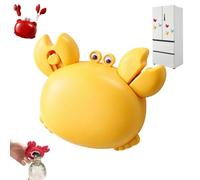 Décapsuleur multifonction en forme de crabe, décapsuleur à bière, gadget de cuisine 4 en 1 avec mini-ciseaux, cutter rétractable et aimant pour réfrigérateur (#B)