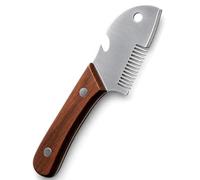 Décapsuleur multifonction intégré pour cuisine et légumes avec poignée en bois pour un usage quotidien à la maison et au camping