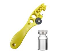 Décapsuleur multifonctionnel d'infirmière - Ouvre-bouteille de médecine infirmière | Disjoncteur d'ampoule | Roue de meulage pour bouteilles de médicaments en verre et séparateur de pilules
