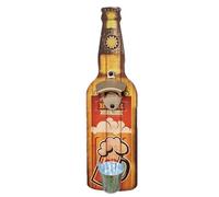 Décapsuleur mural | Décapsuleur de bière à suspendre | Décapsuleur de bière avec récupérateur, parfait pour petit ami, grand-père, , oncle, décoration de bar