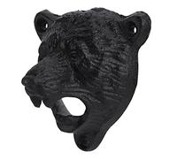 Décapsuleur mural en fonte en forme d'ours pour bière, soda, verre, cuisine, bar