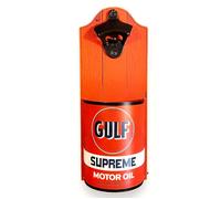 Decapsuleur Mural Gulf Supreme Motor Oil Avec Bac Capsule