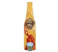 Décapsuleur mural vintage en bois avec récupérateur de capsules - Ouvre-bouteille suspendu pour bières et sodas - Accessoire décoratif pour bar, cuisine ou terrasse - Idéal pour les amateurs