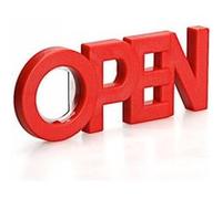 Décapsuleur open rouge - qualy Rouge G